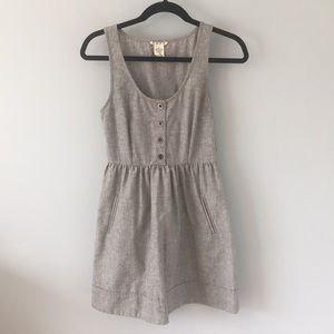 Urban outfitters grey midi dress